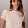 T-shirt classique en jersey rafraîchissant avec motif soleil T-shirt classique en jersey rafraîchissant avec motif soleil