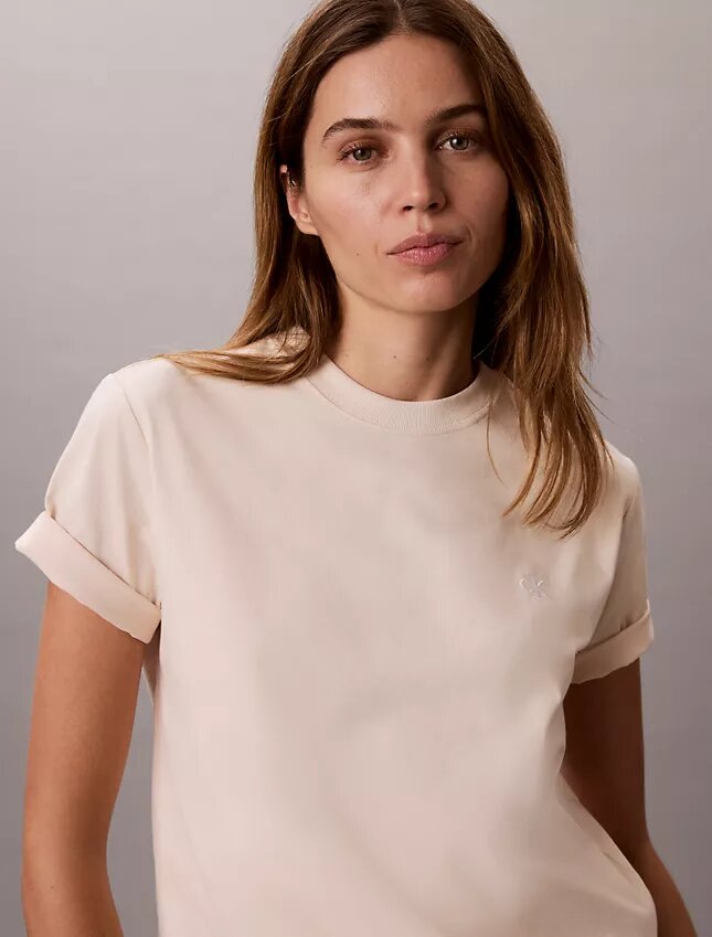 T-shirt classique en jersey rafraîchissant avec motif soleil T-shirt classique en jersey rafraîchissant avec motif soleil