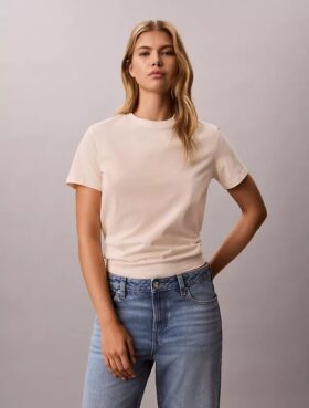 T-shirt classique à imprimé floral