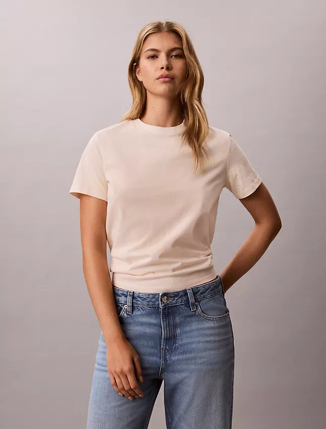 T-shirt classique à imprimé floral T-shirt classique à imprimé floral