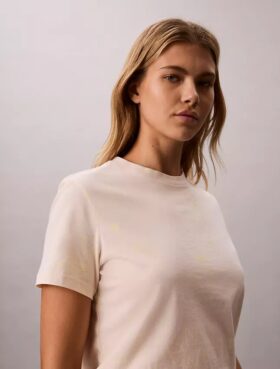 T-shirt classique à imprimé floral