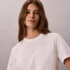 T-shirt classique à imprimé floral T-shirt classique à imprimé floral