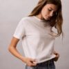 T-shirt classique à imprimé floral T-shirt classique à imprimé floral