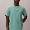 T-shirt classique à logo et effet délavé à l’acide T-shirt classique à logo et effet délavé à l’acide