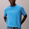 T-shirt classique à logo et effet délavé à l’acide T-shirt classique à logo et effet délavé à l’acide