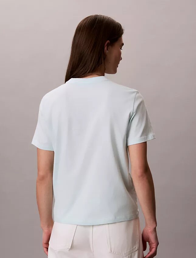 T-shirt classique à logo superposé T-shirt classique à logo superposé