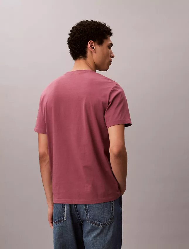 T-shirt classique à monogramme en relief T-shirt classique à monogramme en relief