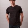 T-shirt classique à monogramme intégral Liquid Touch T-shirt classique à monogramme intégral Liquid Touch