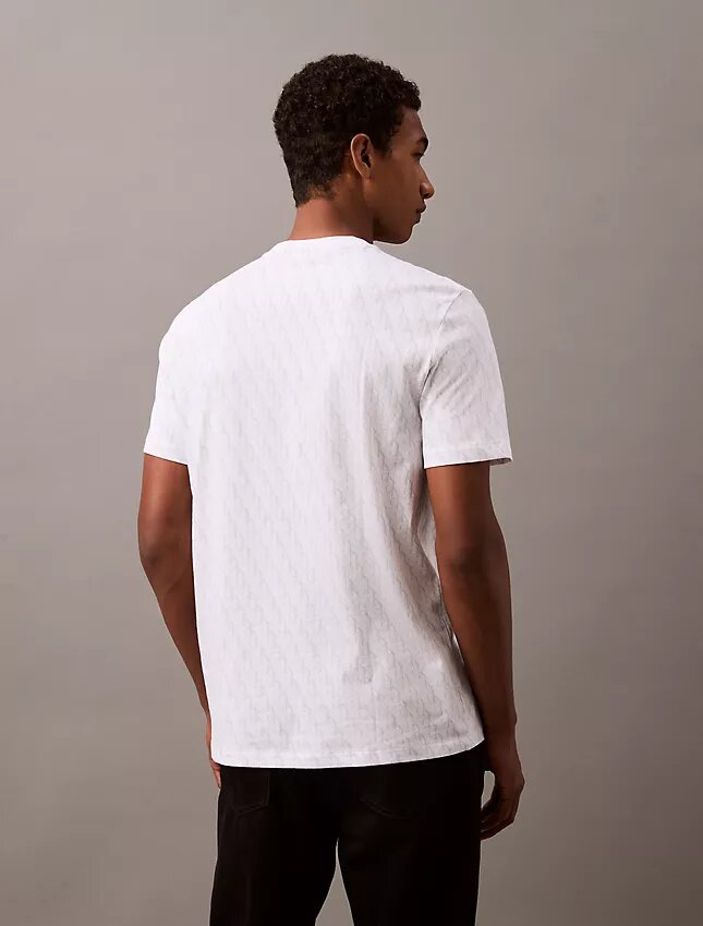 T-shirt classique à monogramme intégral Liquid Touch T-shirt classique à monogramme intégral Liquid Touch