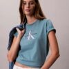 T-shirt classique Monologo bicolore T-shirt classique Monologo bicolore