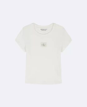 T-shirt classique Monologo tissé pour filles