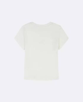 T-shirt classique Monologo tissé pour filles