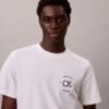 T-shirt classique à motif circulaire T-shirt classique à motif circulaire