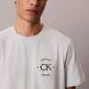 T-shirt classique à motif circulaire T-shirt classique à motif circulaire