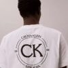 T-shirt classique à motif circulaire T-shirt classique à motif circulaire