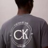 T-shirt classique à motif circulaire T-shirt classique à motif circulaire