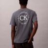 T-shirt classique à motif circulaire T-shirt classique à motif circulaire