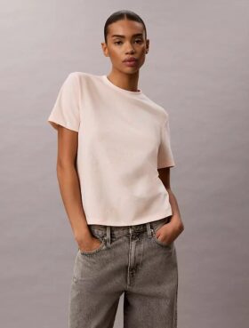 T-shirt classique à motif floral