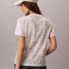 T-shirt classique à motif floral T-shirt classique à motif floral