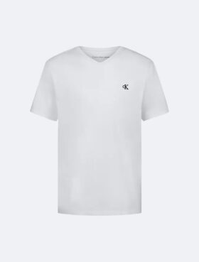 T-shirt à col en V avec Monogram pour garçons
