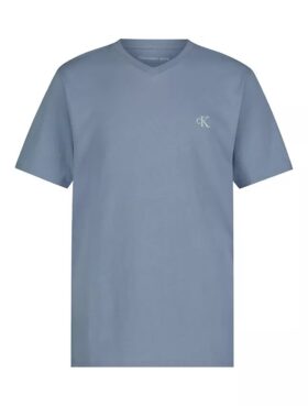 T-shirt à col en V avec Monogram pour garçons