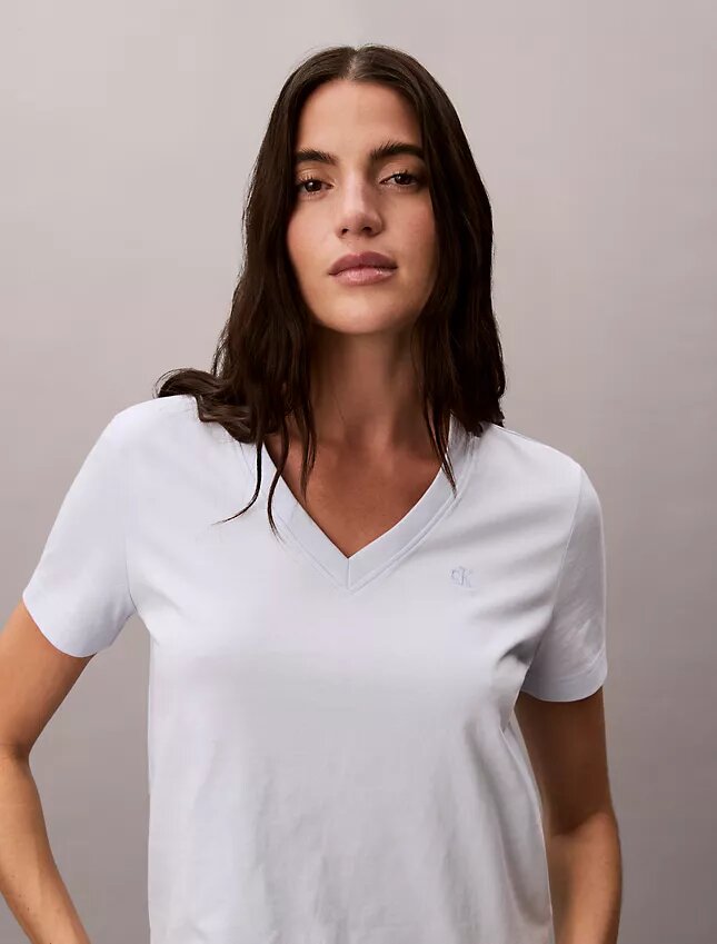 T-shirt à col en V Monogram T-shirt à col en V Monogram