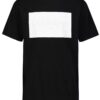 T-shirt à col rond avec logo CK Be en relief pour garçons T-shirt à col rond avec logo CK Be en relief pour garçons