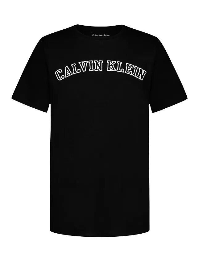T-shirt à col rond avec logo sérigraphié pour garçons T-shirt à col rond avec logo sérigraphié pour garçons