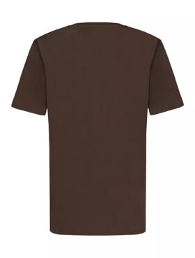 T-shirt à col rond avec logo sérigraphié pour garçons