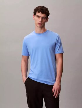 T-shirt à col rond en coton Supima