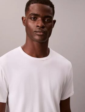 T-shirt à col rond en coton Supima