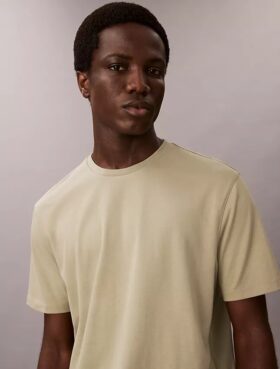 T-shirt à col rond en coton Supima