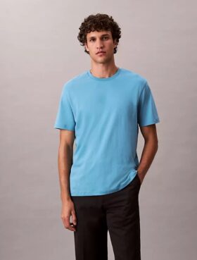 T-shirt à col rond en coton Supima