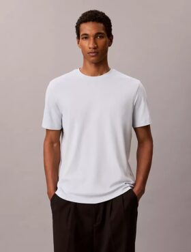 T-shirt à col rond en coton Supima