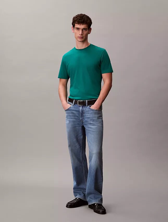 T-shirt à col rond en coton Supima T-shirt à col rond en coton Supima