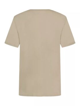 T-shirt à col rond oversize avec monogramme pour garçons