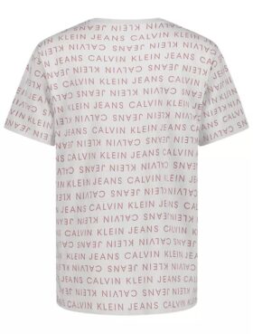 T-shirt à col rond pour garçons avec imprimé intégral