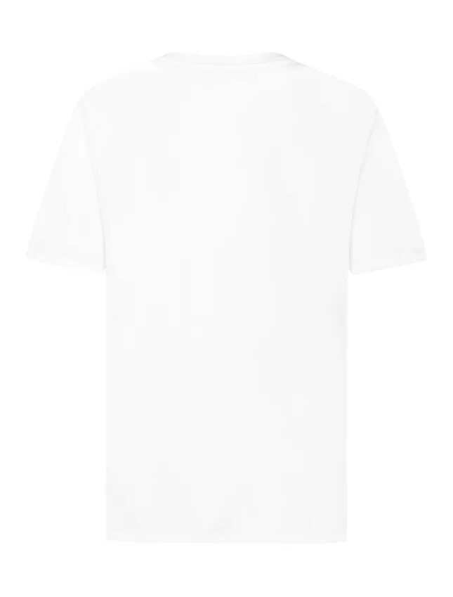T-shirt à col rond pour garçons avec logo CK en lettres majuscules T-shirt à col rond pour garçons avec logo CK en lettres majuscules