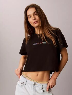 T-shirt court ample en Cotton Stretch « Pride »