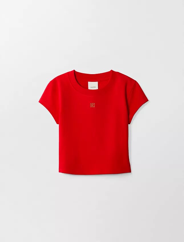 T-shirt court avec logo du Nouvel An lunaire T-shirt court avec logo du Nouvel An lunaire