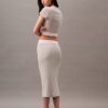 T-shirt court en Cotton Stretch côtelé T-shirt court en Cotton Stretch côtelé