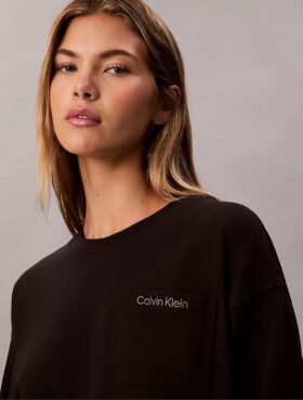 T-shirt court en jersey de coton avec logo T-shirt court en jersey de coton avec logo