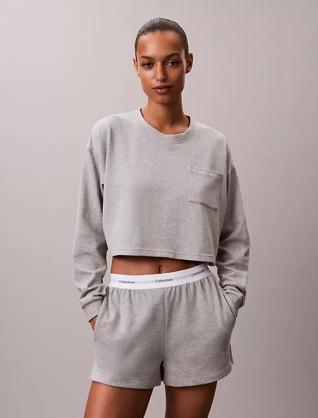 T-shirt court en jersey de coton avec logo T-shirt court en jersey de coton avec logo