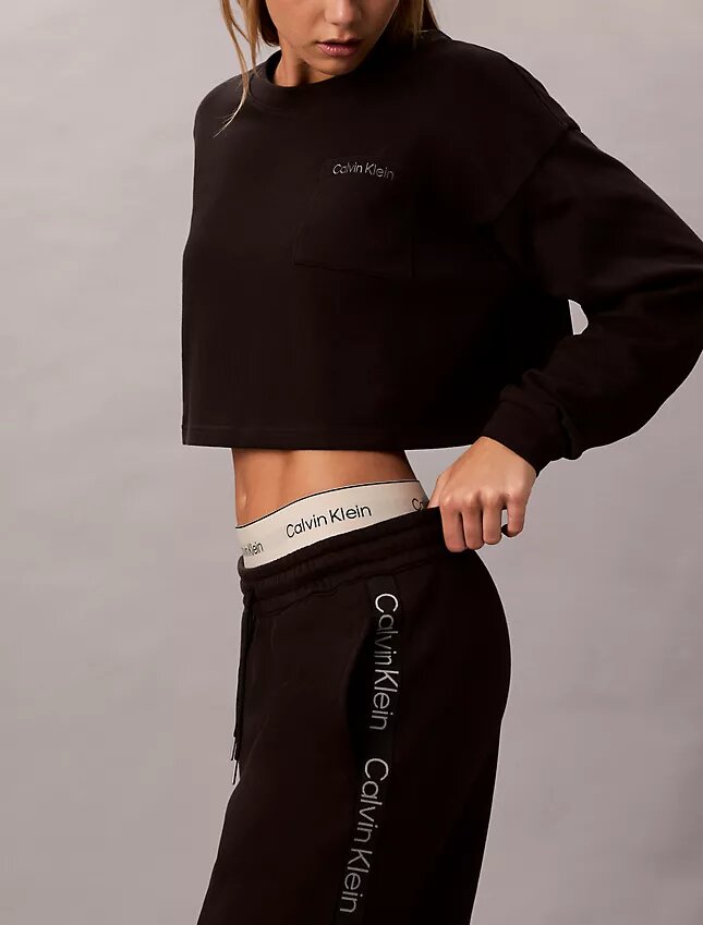 T-shirt court en jersey de coton avec logo T-shirt court en jersey de coton avec logo