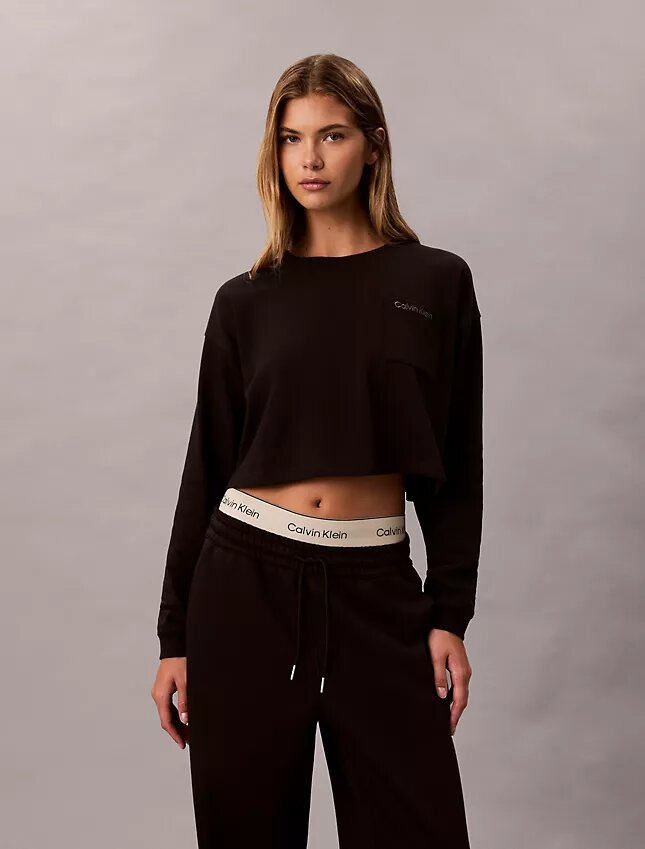 T-shirt court en jersey de coton avec logo T-shirt court en jersey de coton avec logo