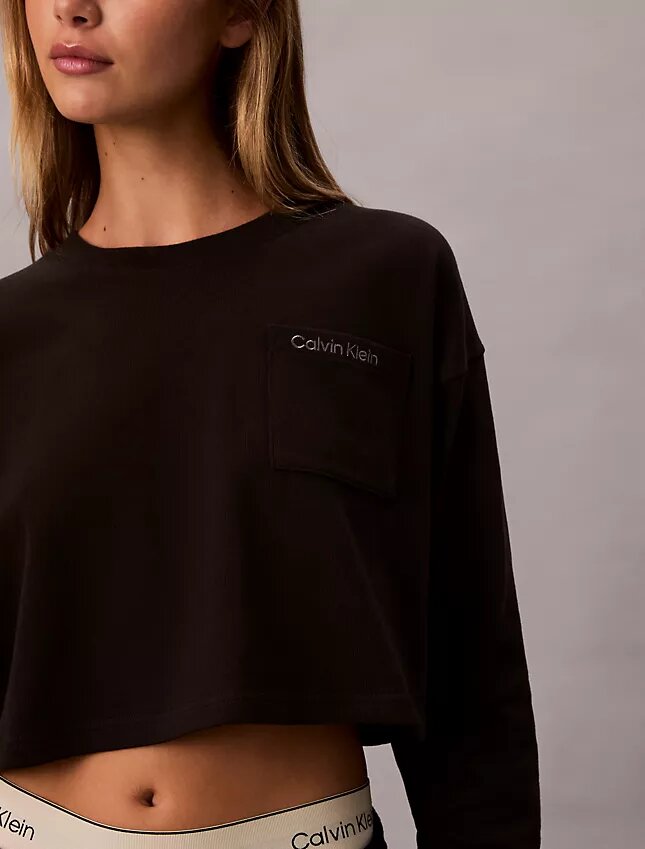T-shirt court en jersey de coton avec logo T-shirt court en jersey de coton avec logo
