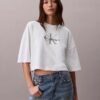 T-shirt court et carré Monologo T-shirt court et carré Monologo