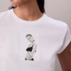 T-shirt court à motif Kate Moss T-shirt court à motif Kate Moss