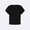 T-shirt à côtes tissé Monologo pour filles T-shirt à côtes tissé Monologo pour filles