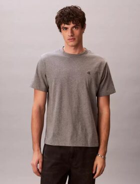 T-shirt décontracté avec Monogram brodé